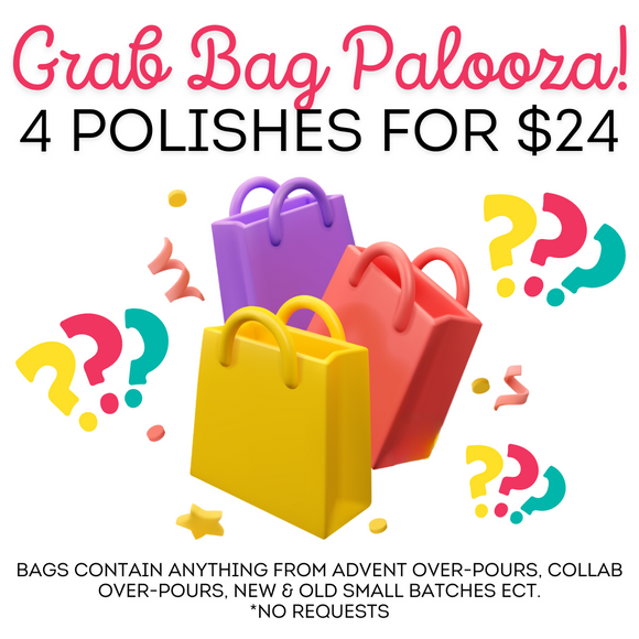 Mystery Grab Bags - 4 polishes