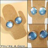 Gem Stud Earrings